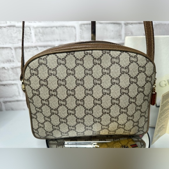 Gucci GG Plus Crossbody Shoulder Bag PVC Leather
with box & Gucci Plus COA Card - Picture 8 of 17